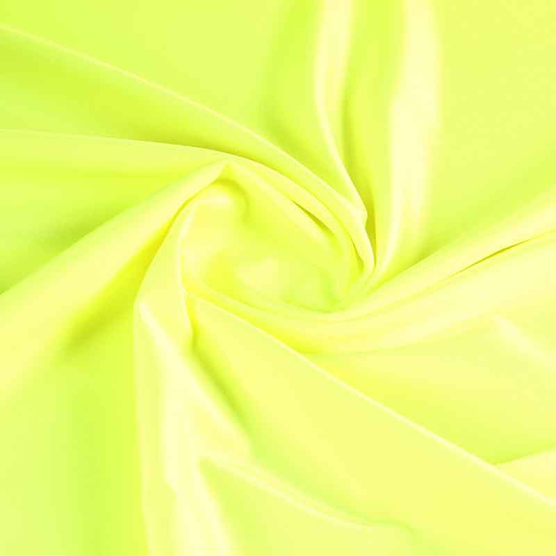 Tissu maillot de bain Lycra jaune fluo