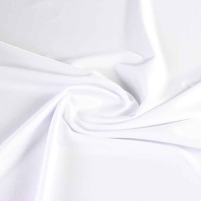 Tissu maillot de bain Lycra blanc