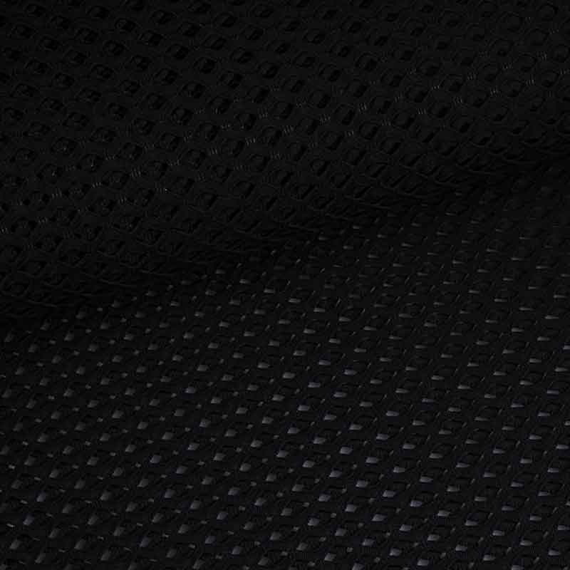 Tissu filet élastique grob noir