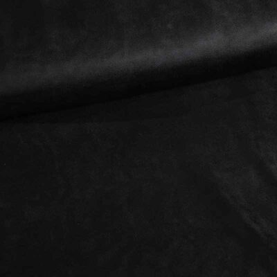Tissu washed look noir