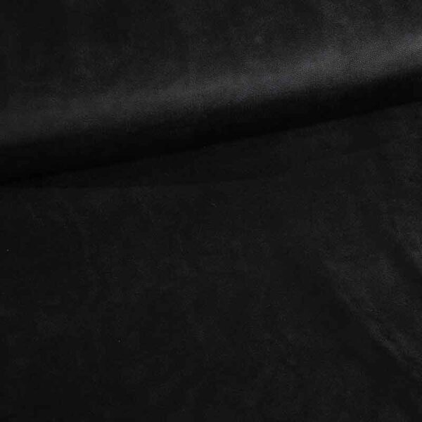 Tissu washed look noir