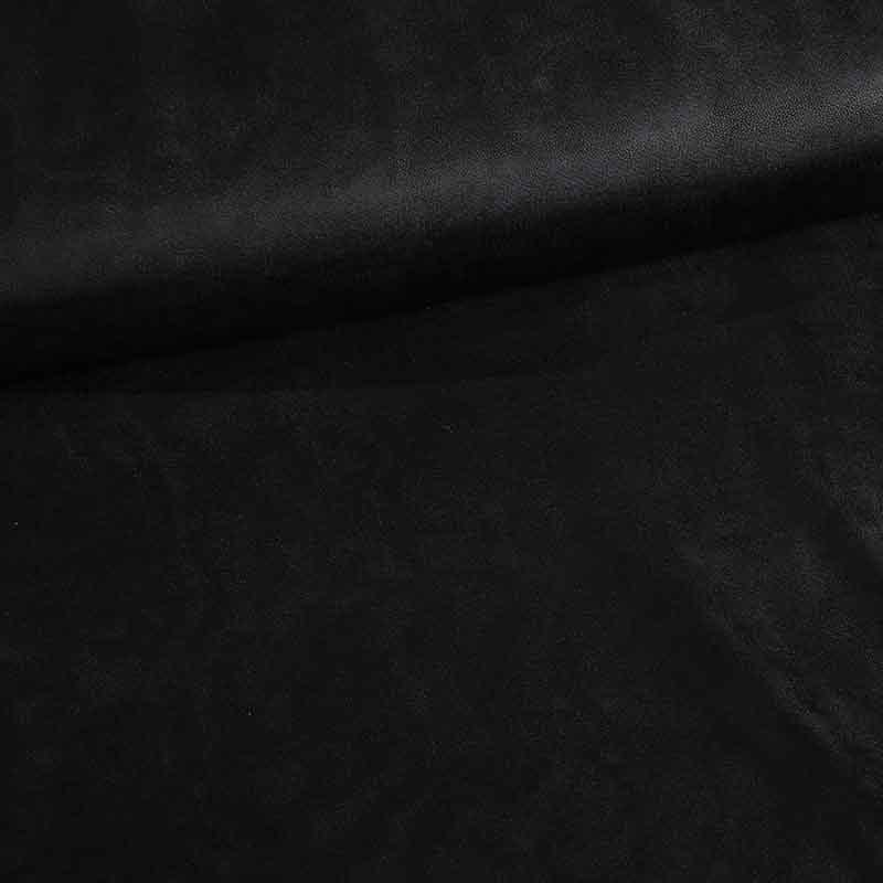 Tissu washed look noir