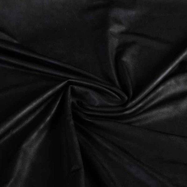 Tissu washed look noir