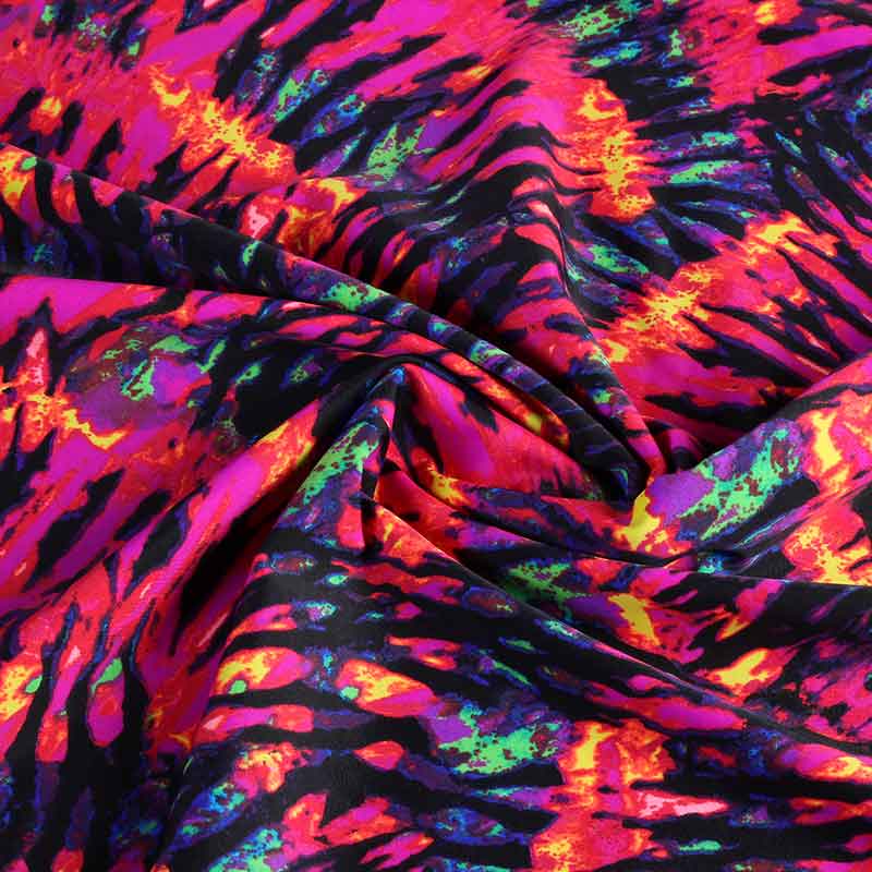 Tissu tricot stretch Bahamas multicolor