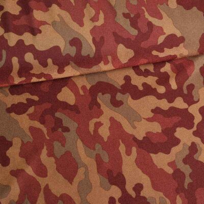 Tissu Stretch 4 Directions Camouflage Vert Militaire