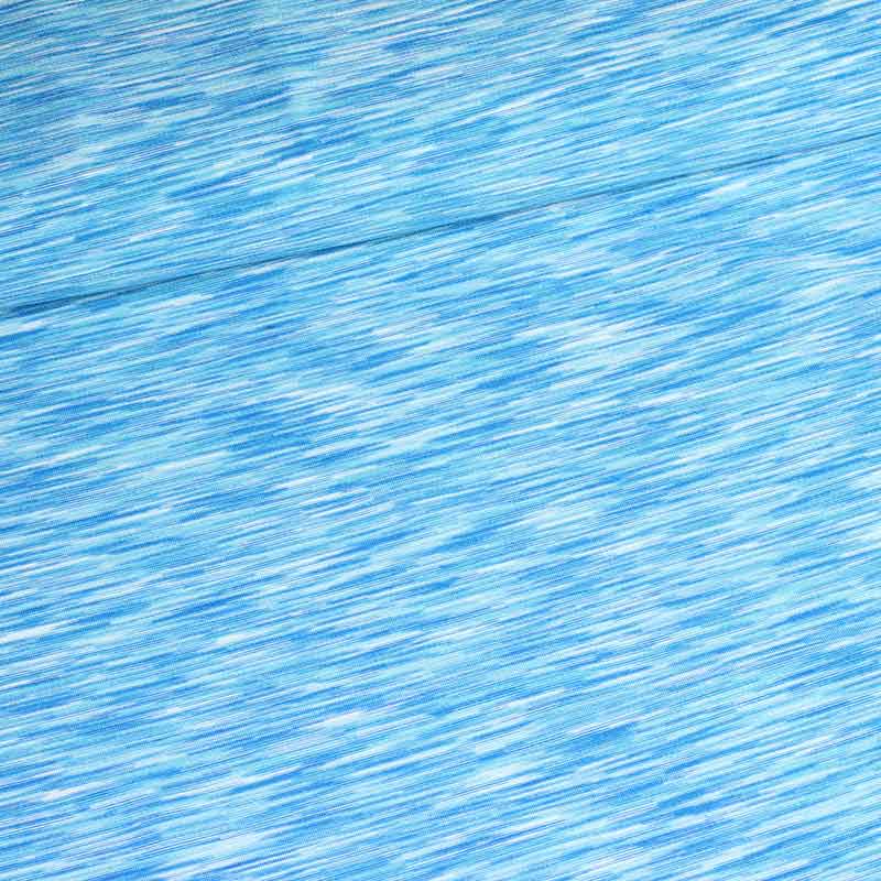 Tissu tricot stretch aqua melange