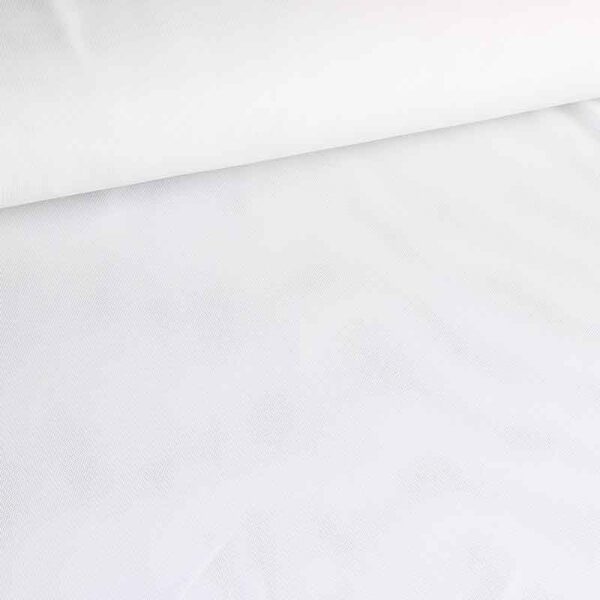 Tissu stretch mesh blanc
