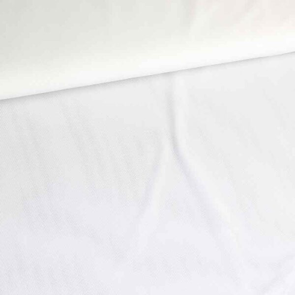 Tissu mesh stretch écru