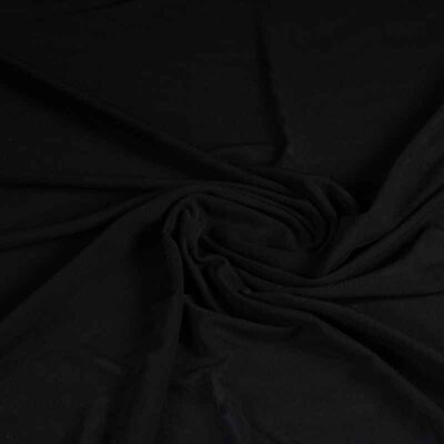 Tissu mesh stretch noir