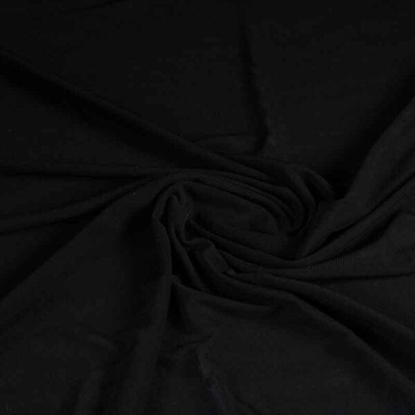 Tissu mesh stretch noir