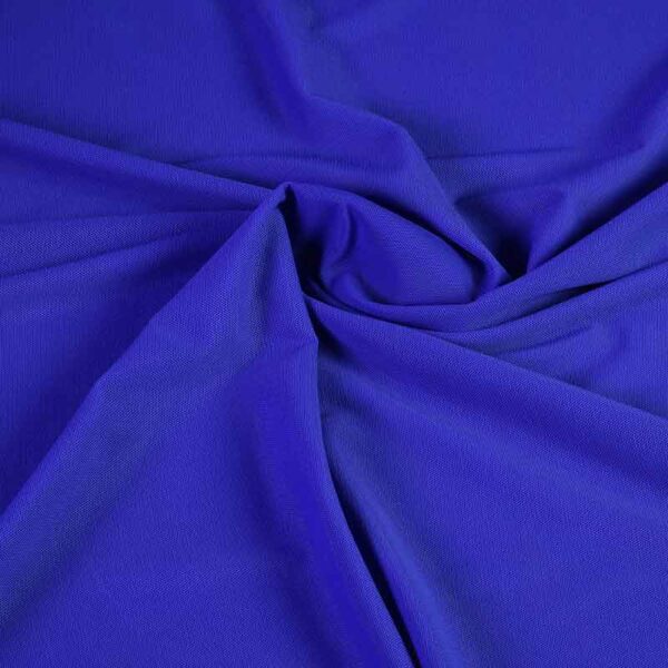 Tissu stretch mesh cobalt