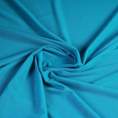 Tissu stretch mesh pétrole