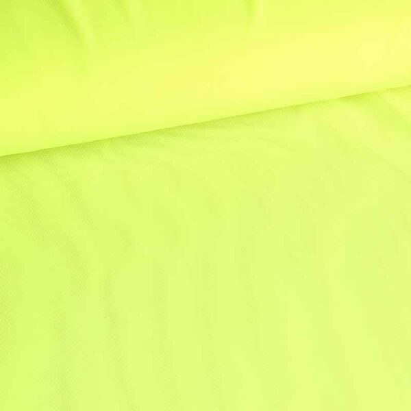Tissu stretch mesh jaune fluo