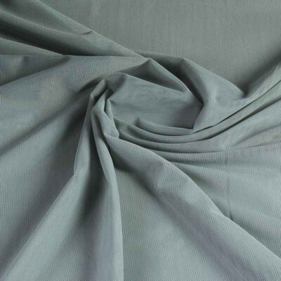 Tissu stretch mesh gris