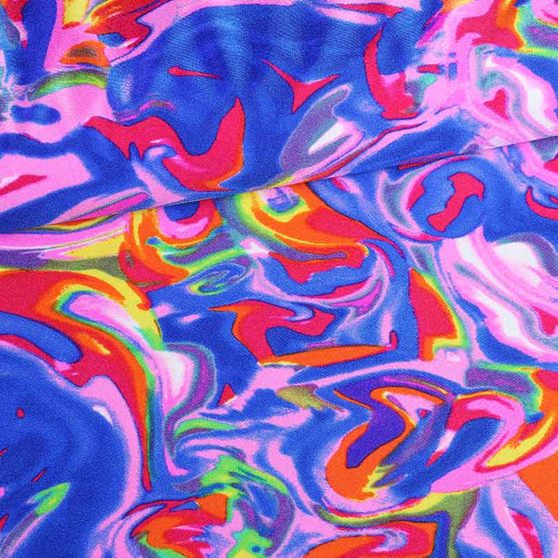 Tissu Stretch 4 Directions Fusion Multicolor
