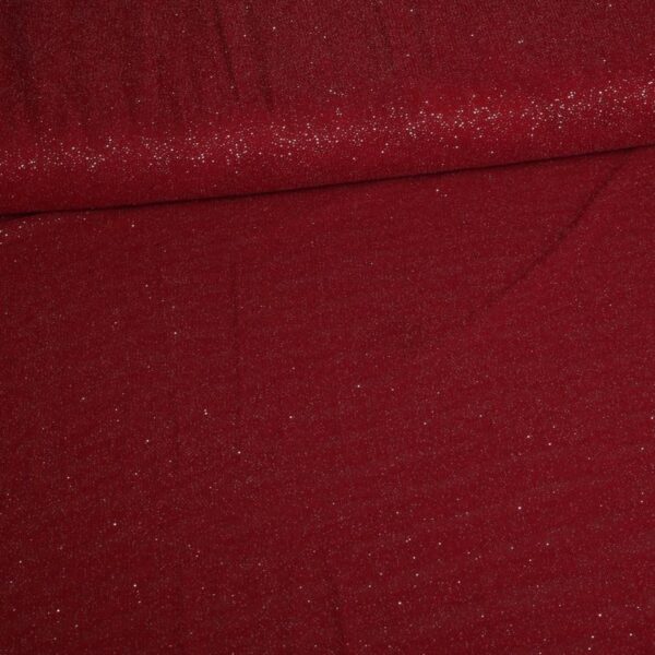 Tissu mesh paillettes bordeaux