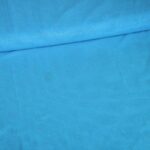 Stretch mesh glitter stof turquoise