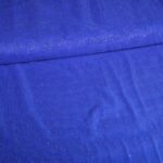 Mesh glitter stof kobalt