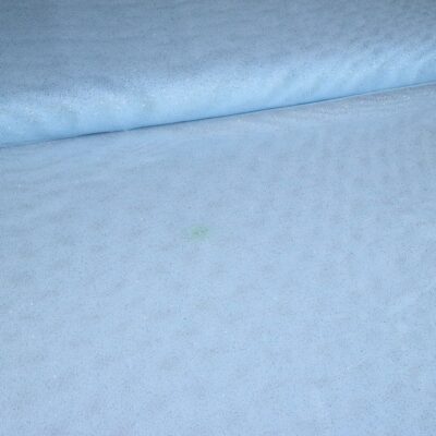 Tissu mesh stretch paillettes bleu bébé
