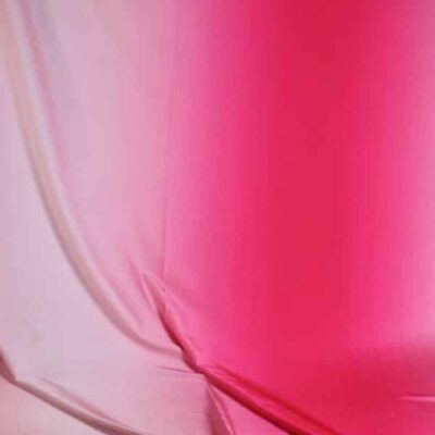 Tissu maillot de bain ombre fuchsia blanc