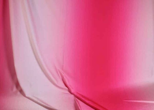 Tissu maillot de bain ombre fuchsia blanc