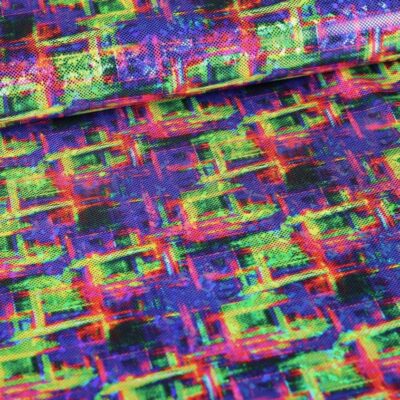 Tissu Foil Fantasie Losange Hologram