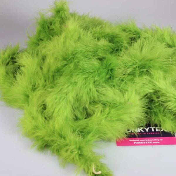 Tissu Marabou lime