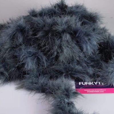 Tissu Marabou gris
