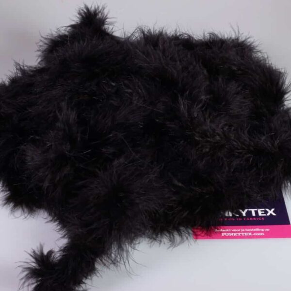 Tissu Marabou noir