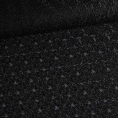 Tissu dentelle noir