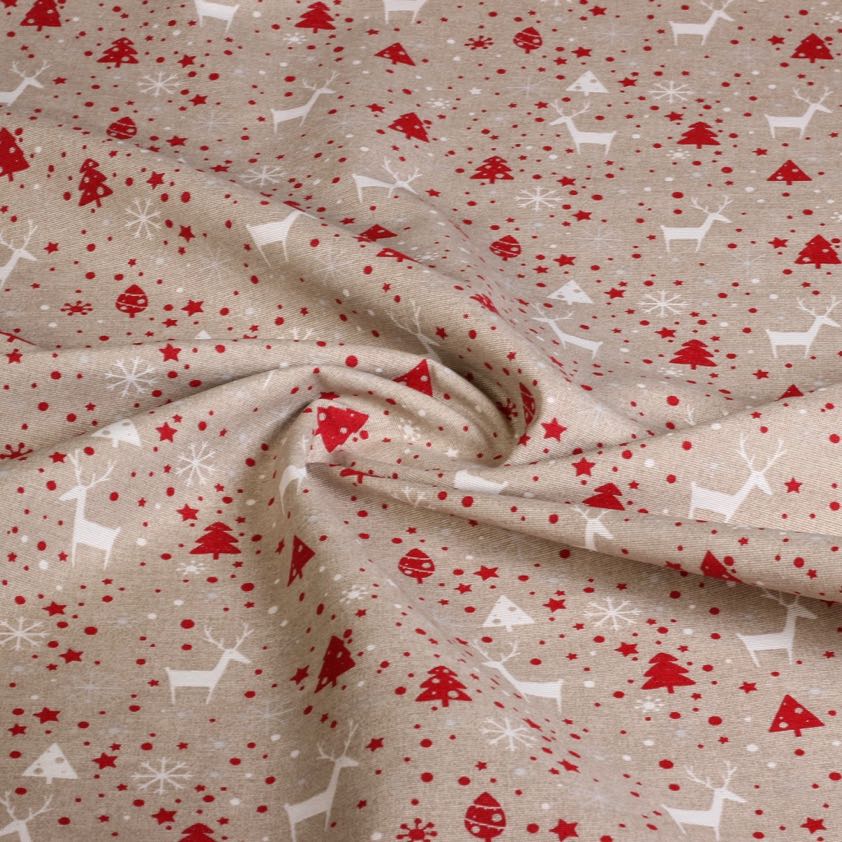 Tissu ottoman Noël mix 3