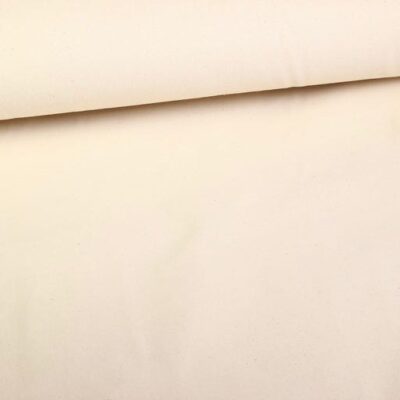 Tissu coton écru non blanchi