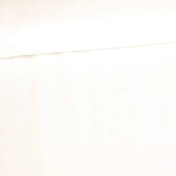 Tissu lin sandwash blanc