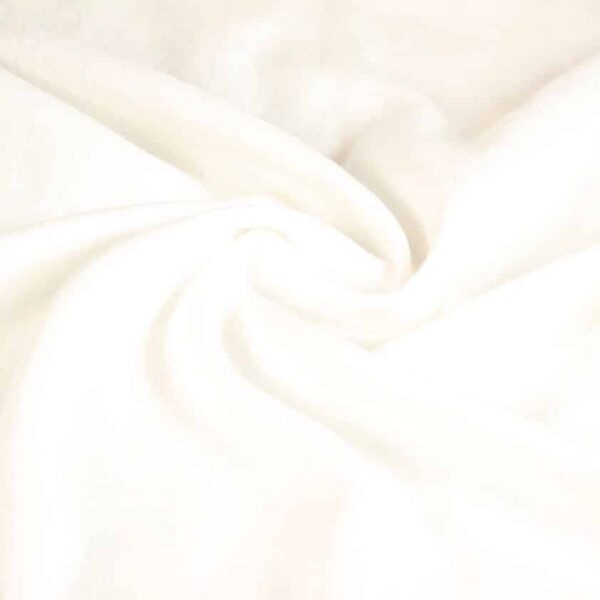 Tissu lin sandwash off white