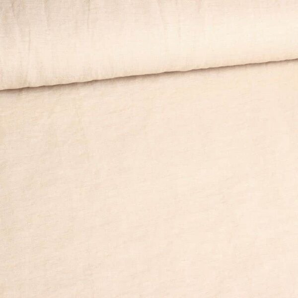 Tissu lin naturel sandwash