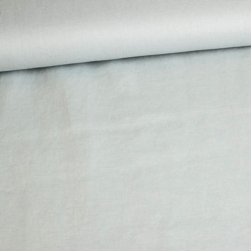 Tissu lin sandwash vert ancien