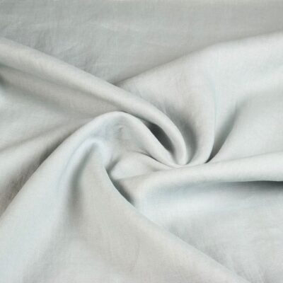 Tissu lin sandwash vert ancien