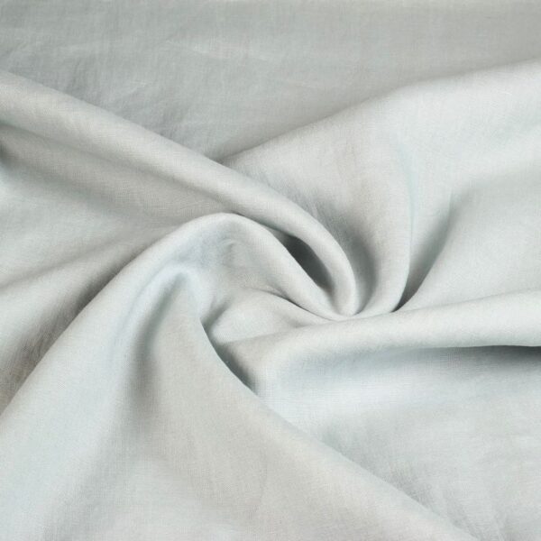 Tissu lin sandwash vert ancien