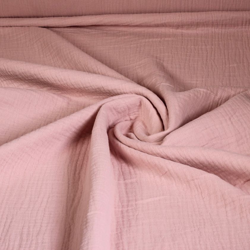 Tissu Hydrofiel Deluxe rose ancien