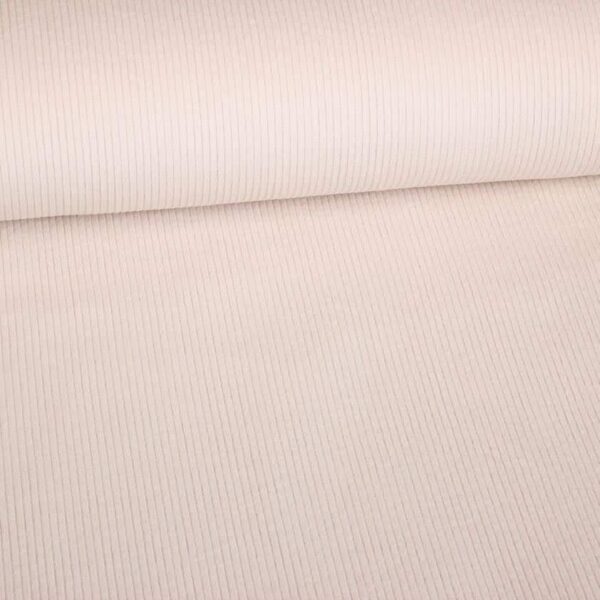 Tissu corduroy off white
