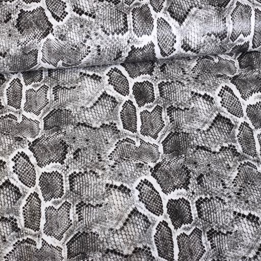 Tissu simili cuir stretch crocodile gris
