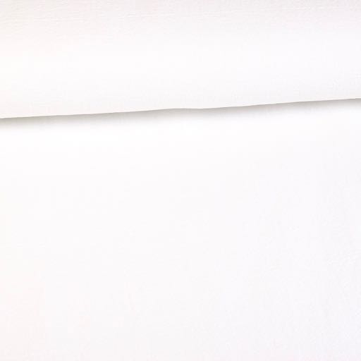 Tissu lin stone washed blanc