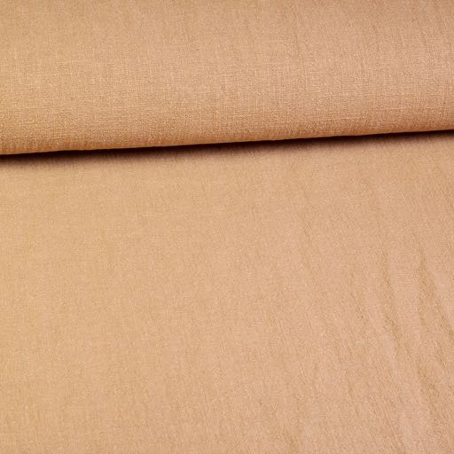 Tissu lin stone washed taupe