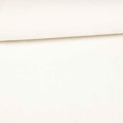 Tissu lin stone washed off white