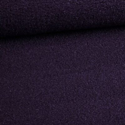 Tissu Heavy Bouclé violet