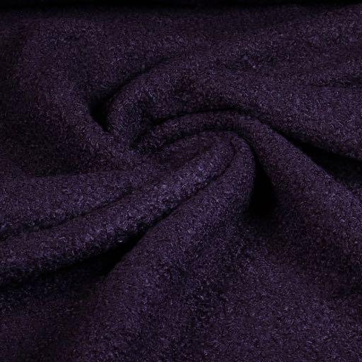 Tissu Heavy Bouclé violet