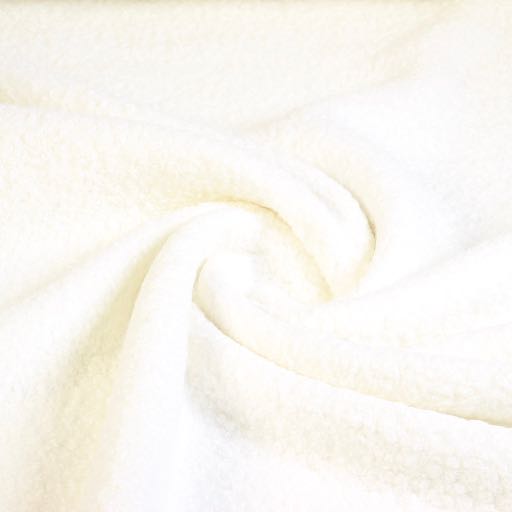 Tissu Bouclé épais off white