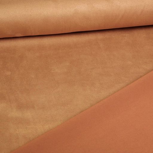 Tissu scuba suède camel