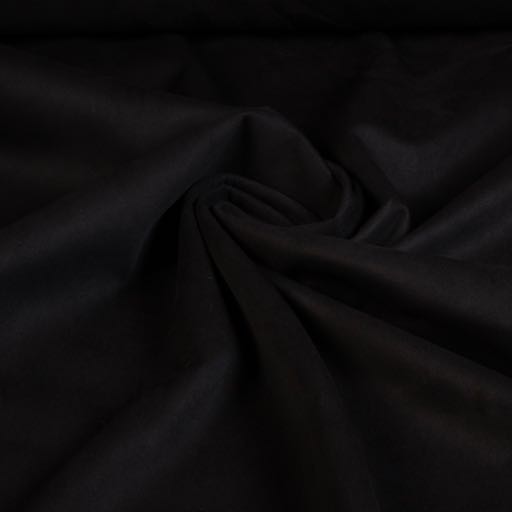 Tissu scuba suède noir