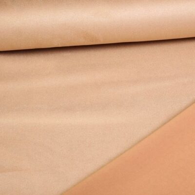 Tissu Scuba suede beige